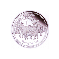 Реверс монеты «Год Козы-15 Австралия (Year of the Goat)»