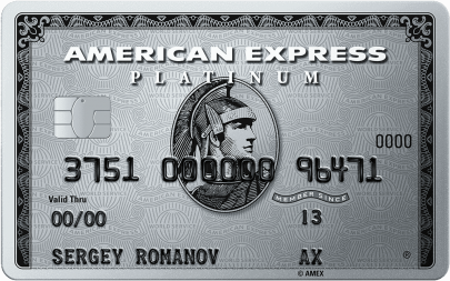 Кредитная карта The Platinum Card